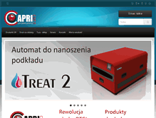 Tablet Screenshot of capricorn.biz.pl